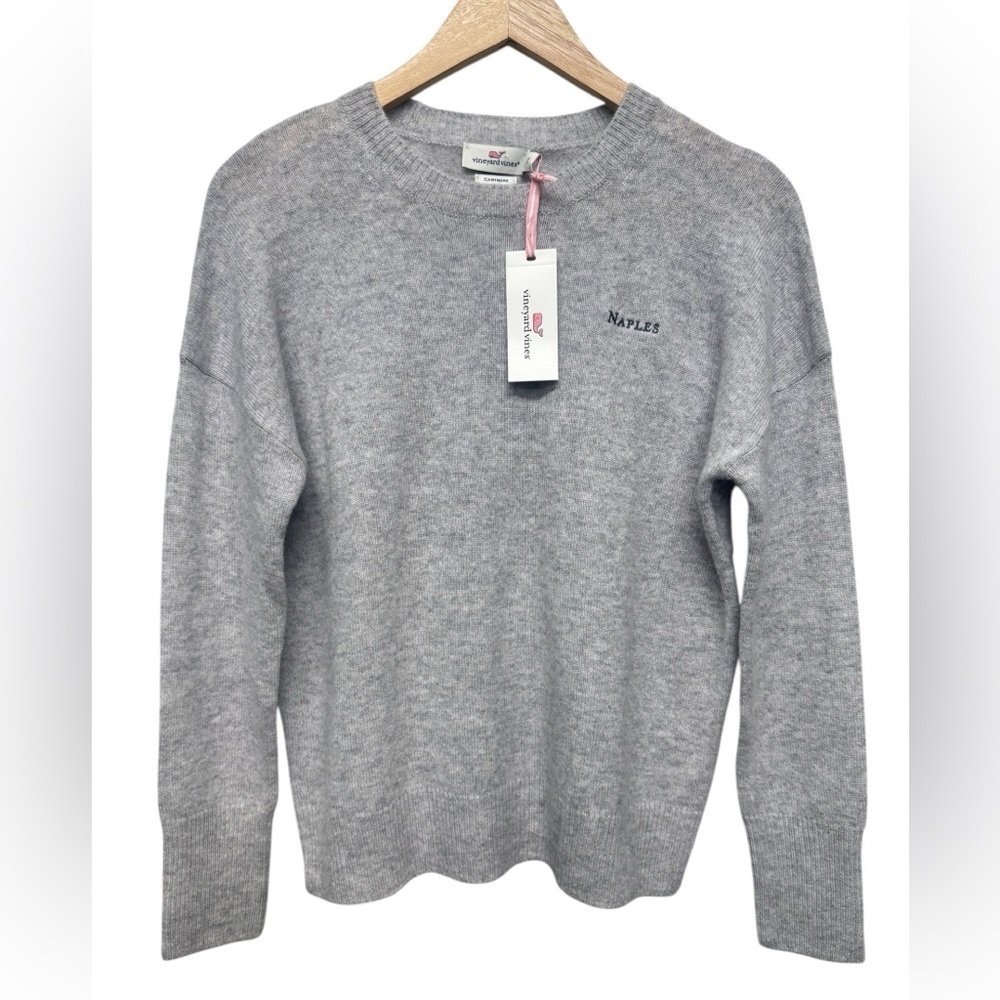 NWT Vineyard cashmere crewneck size XS